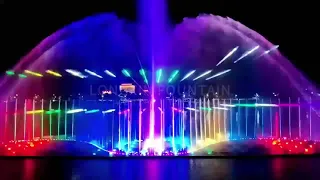 Water Fountain Show in HainanLongxin Fountain Factory Supply