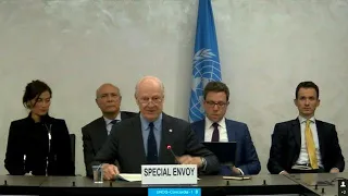 Credible, legitimate constitutional committee for Syria "may not" be possible - UN Special Envoy