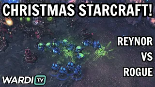 MERRY CHRISTMAS STARCRAFT! - Reynor vs Rogue (ZvZ) - WardiTV Christmas Day Games [StarCraft 2]