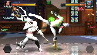 Namor vs Electro (reflect Shock damage): MCOC