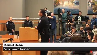 Sacramento Police Chief speaks about arrests at Stephon Clark protest