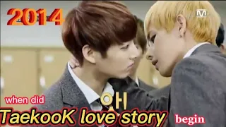 Wheh did  taekook love story start ?? Taekook analysis from 2014 🐰🐯 #taekook