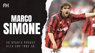 Marco Simone ● Skills ● AC Milan 2-0 Sparta Prague ● UEFA Cup 1995-96