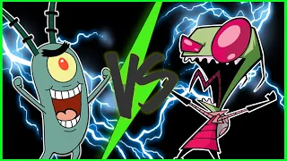 Plankton vs Invader Zim