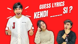 COMPLETE THE LYRICS CHALLENGE WITH MY BROTHER & SISTER | Rishi Dev | Rimorav Vlogs presents RI VLOGS