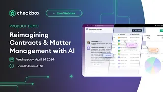 Reimagining Contracts and Matter Management with AI | Product Demo