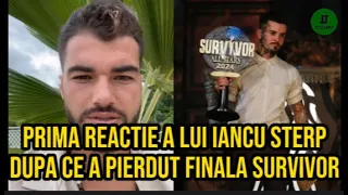 PRIMA REACTIE A LUI IANCU STERP DUPA CE A PIERDUT FINALA SURVIVOR ALL STARS!