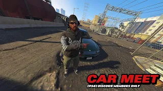 [LIVE] CAR MEET | GTA ONLINE | CLEAN BUILDS | RACING | CUT UPS | TAKEOVERS | PS4