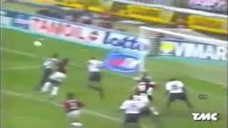 Serie A 1998-1999, day 06 Milan - Roma 3-2 (2 Delvecchio, Leonardo, Ziege, Weah)