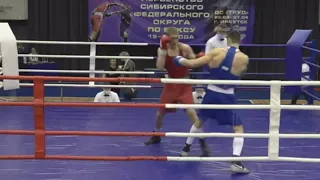 Боксер Саяногорска выиграл первенство Сибири по боксу