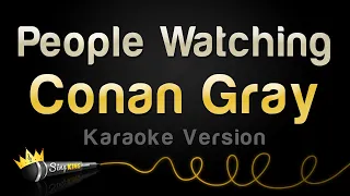 Conan Gray - People Watching (Karaoke Version)