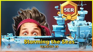 We're going 5ER on both accounts 👀 [S49-Storming the Seas] - Boom Beach Warships