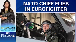 NATO Chief Stoltenberg Takes to the Skies in a German Eurofighter | Vantage with Palki Sharma