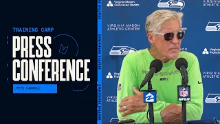 Pete Carroll: "Riq Woolen Is Such A Talented Athlete" | Press Conference - August 15, 2023