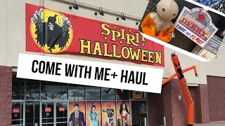 Spirit Halloween store tour & haul