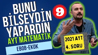 2021 AYT de EBOB EKOK SORUSU Bunu Bilseydin Yapardın|