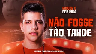 NADSON O FERINHA   SE NAO FOSSE TÃO TARDE    2023 ATUALIZADO