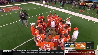 2018 CFP Cotton Bowl - Clemson vs Notre Dame (Skycam)