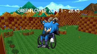 SRB2 2.2.8 ~ Greenflower Zone 1 - 28.45 w/ Inazuma in a Wheelchair