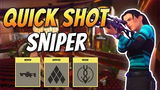 QUICK SHOT SNIPER | Ace Solo Gameplay Deceive Inc