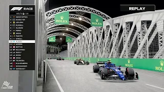 F1™ 23 - ALBON / WILLIAMS / SINGAPORE GP / REPLAY PS4