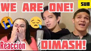 MY SISTER REACTS TO WE ARE ONE(DIMASH) MI HERMANA REACCIONA A DIMASH(WE ARE ONE) SUB:ENG