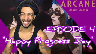 Jinx Celebrates Progress Day | Arcane 1x4 Reaction *Happy Progress Day* | Joshwithaz