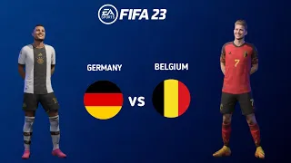 FIFA 23 - Germany vs Belgium - International Friendly Match