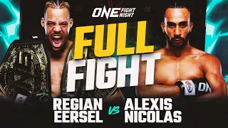 Regian Eersel vs. Alexis Nicolas | Full Fight Replay
