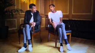 Stromae interviewed (by himself) after his first Milan show on the 1st of July 2014
