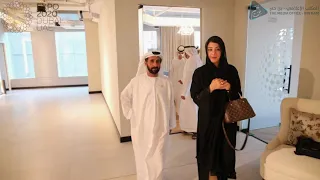 مسلم بن حم يلتقي ريم الهاشمي على هامش زيارة إكسبو 2020 دبي