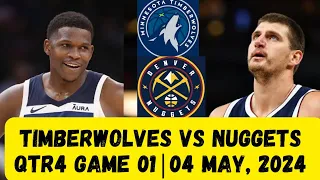Denver Nuggets vs Minnesota Timberwolves 4th QTR - full Highlights | May 4 | 2024 NBA Playoffs