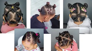 5 TODDLER HAIRSTYLES IN 5 MIN- WITH CURLS