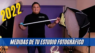 ESTUDIO FOTOGRÁFICO / Medidas de estudio fotográfico en casa