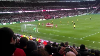 Middlesbrough vs Oxford United 3-2 Chris Magurie GOAL !!!