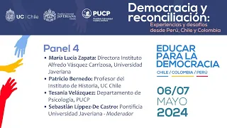 Panel 4. El aporte Universitario a la Reconciliación