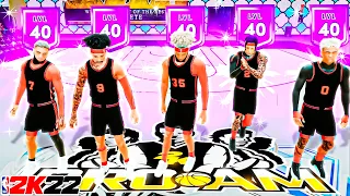 THIS IS WHAT HAPPENS WHEN 5 LEVEL 40's MAKE A PRO AM TEAM ON NBA2K22