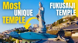 MOST UNIQUE TEMPLE YOU WILL EVER SEE |FUKUSAIJI TEMPLE in NAGASAKI CITY| 4K HDR| 4K JAPAN WALK 2022