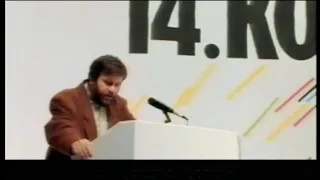 Žižek on his presidential candidacy in the first elections of Independent Slovenia