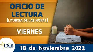 Oficio de Lectura de hoy Viernes 18 Noviembre de 2022 l Padre Carlos Yepes l  Católica l Dios