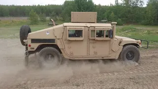 Arsenalen i Strängnäs - Fordon i rörelse 7 Juli 2018 - Humvee