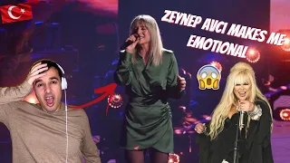 Italian React 🇹🇷 Zerrin Özer - Kıyamam (Zeynep Avci) | The Voice of Germany 2021