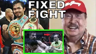 Shocking! Referee Admits HE CHEATED for MANNY PACQUIAO Twice!