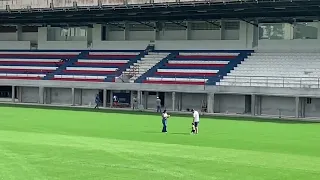 Meu pai entrou nas obras do estádio Augusto Bauer