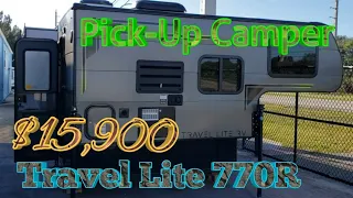 Pick-Up CAMPER | Travel Lite 770R | $15,900