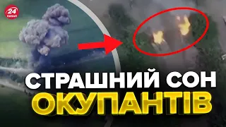 🤯Під БАХМУТОМ палають "ГРАДИ" Путіна / Момент ВЛУЧАННЯ потрапив на відео