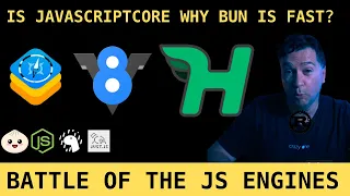 Is JavaScriptCore (JSC) really the reason bun.js is so fast?  Is V8 that slow?  Is JSC the fastest?