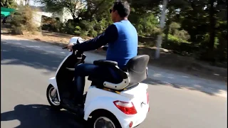 Three wheelar electric Scooter Single Seater Tunwal STROM ADVANCE