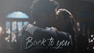 Hope & Landon | Back To You [2x13]