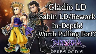 Sabin LD & Gladio LD In-Depth!! Worth Pulling For? | Gladio Lost Chapter [DFFOO JP]